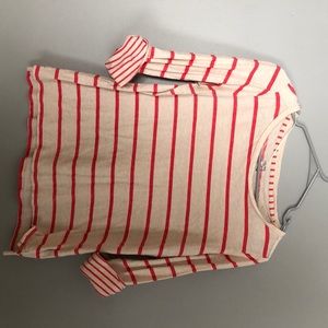 Striped Boatneck Tee